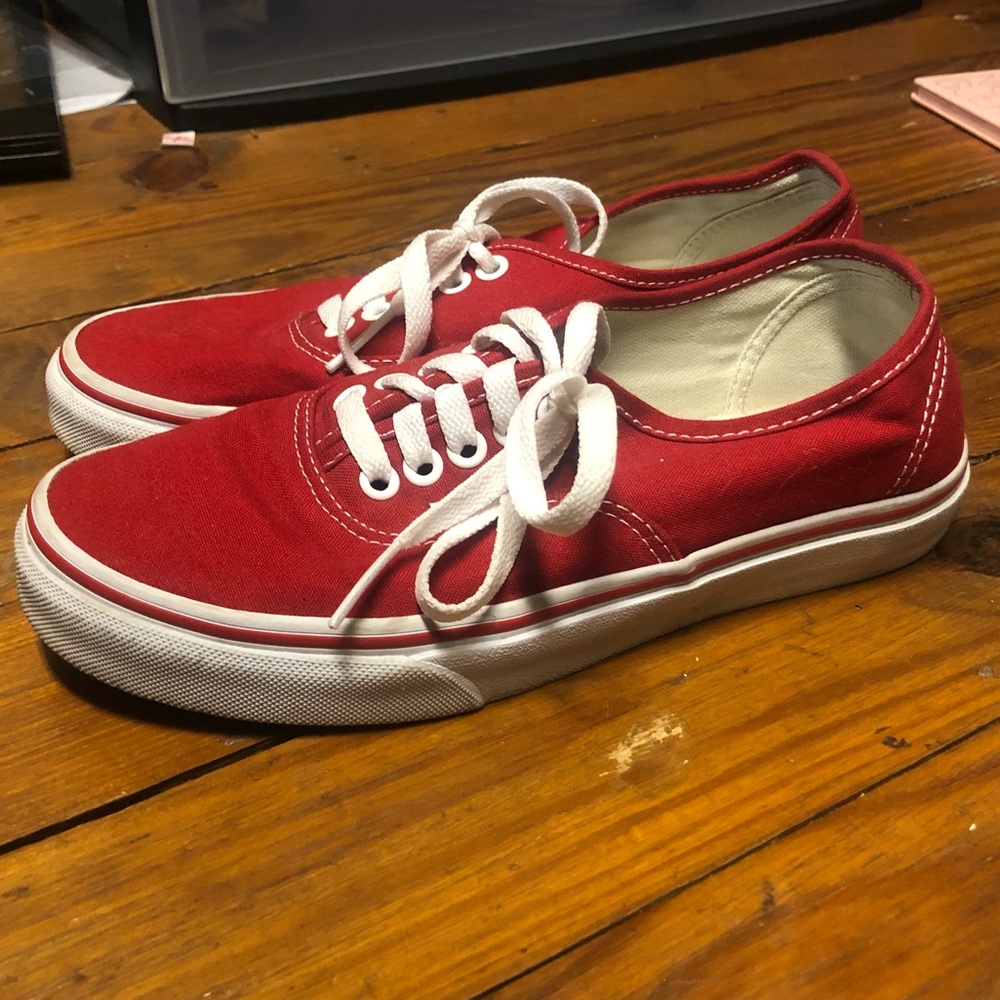 Gentle Used Red Vans